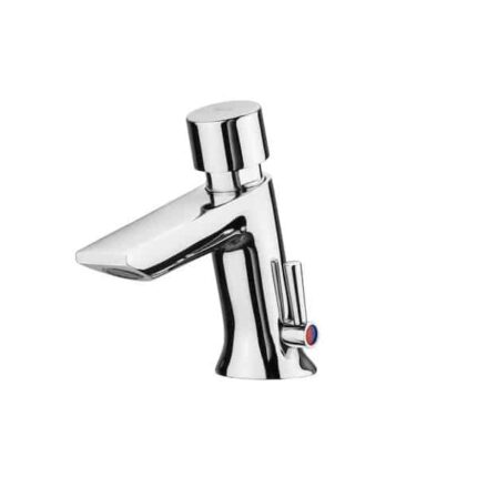 Времезатварящ смесител за умивалник Roca Instant