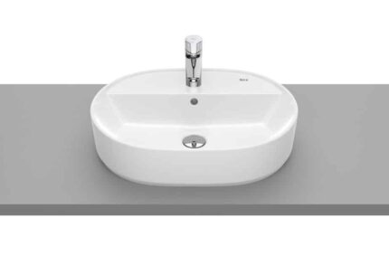 Порцеланов умивалник Roca Тhe Gap за монтаж върху плот, 55/40/13 см