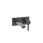 Вграден смесител за умивалник Roca Naia Brushed Titanium Black