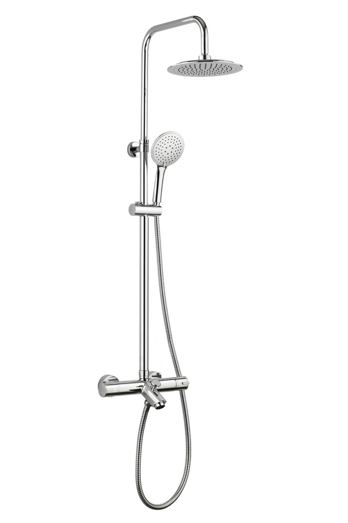 Термостатична душ колона Wind Blu 20WBR24OLB01 Термостатична душ колона Wind Blu