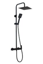 Душ колона Alpha черен мат