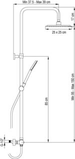 Душ колона Alpha