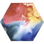 Raktion Mix Decor 22/25 Сатениран хексагонален гранитогрес