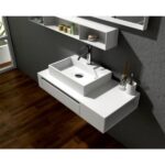 Умивалник върху плот