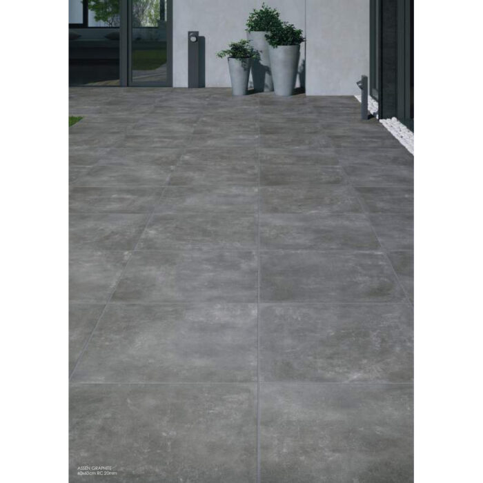 Assen Graphite 60/60/2 см Матиран Гранитогрес Assen