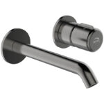 Смесител за умивалник Pretto Графит за вграждане