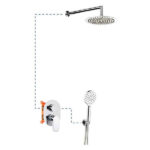 Душ за вграждане Beta