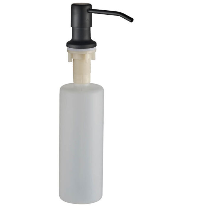 okd_730t_drop_dozownik_na_plyn_domycia_naczyn_czarny_granit Дозатор за течен сапун за вграждане Drop