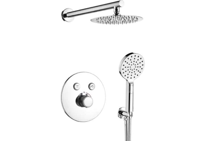 Душ система Volumo за вграждане с Box