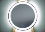 LED огледало SA-3012 ф60 см с нагревател