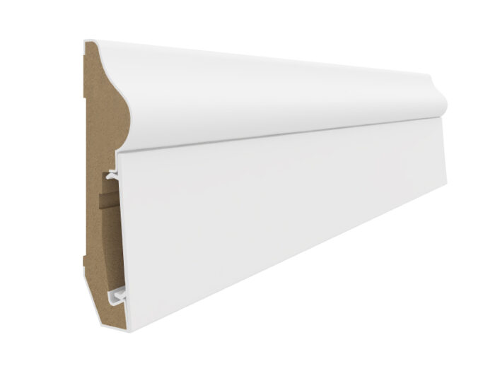 Перваз MDF Estilo Бял 75 мм