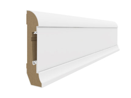 Перваз MDF Estilo Бял 80 мм