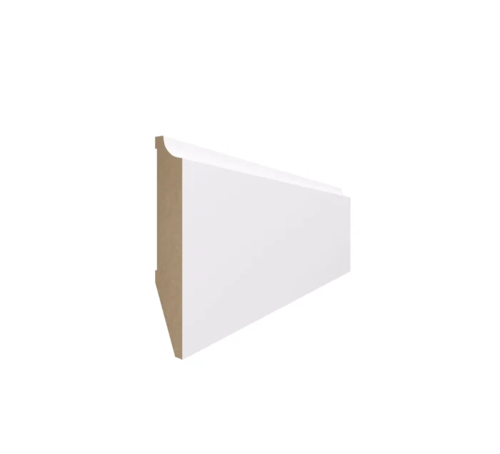 Перваз MDF Evera Бял 100 mm