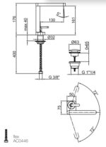 Смесител за умивалник Living