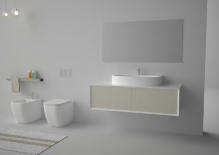 Шкаф с мивка Milano Top 140 см