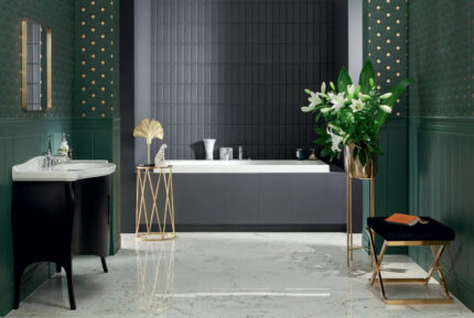 Timeless Green STR Фаянс 32,8х89,8
