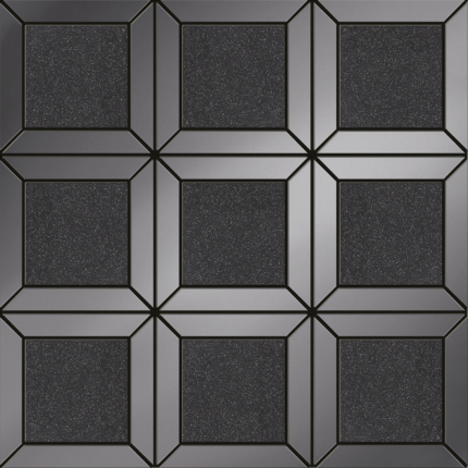 Lucid Square Black Декор 29,8 х 29,8