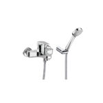 Стенен смесител вана-душ с аксесоари Roca Anara