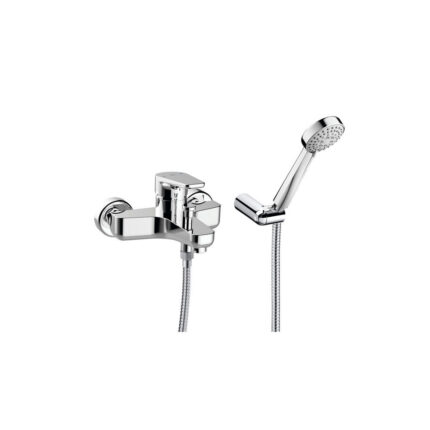 Стенен смесител вана-душ с аксесоари Roca Anara