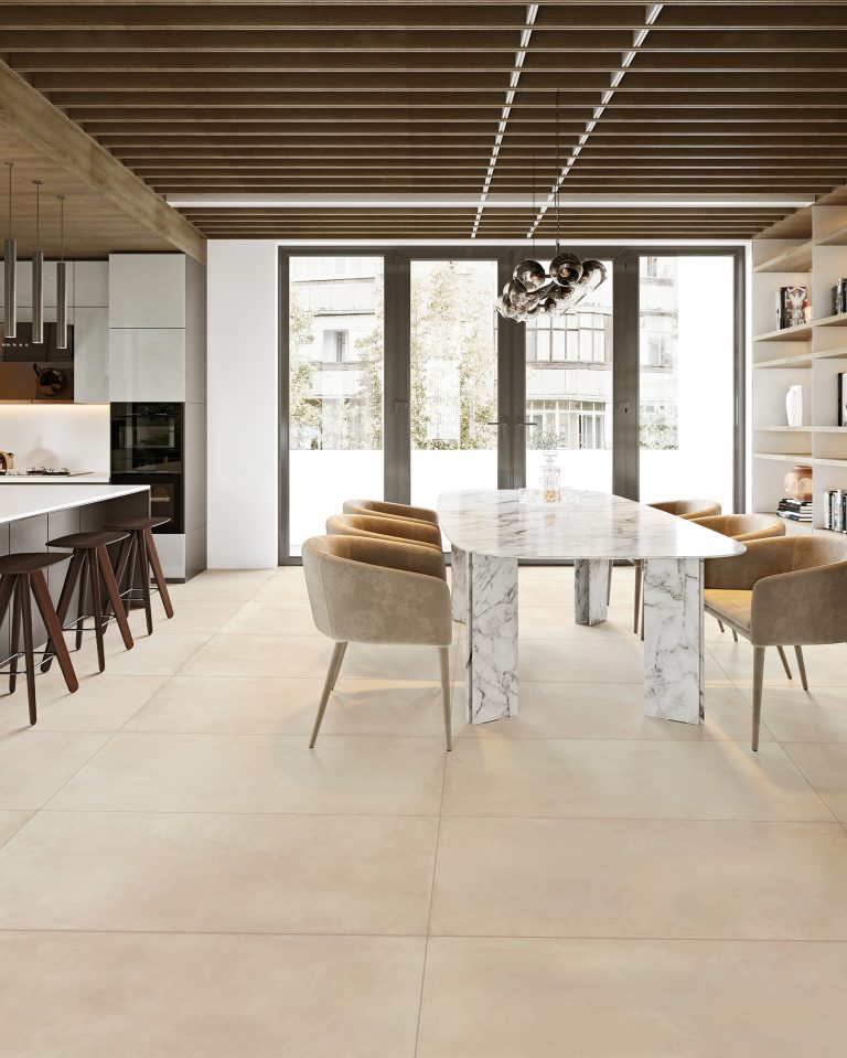 3d render of luxury house kitchen