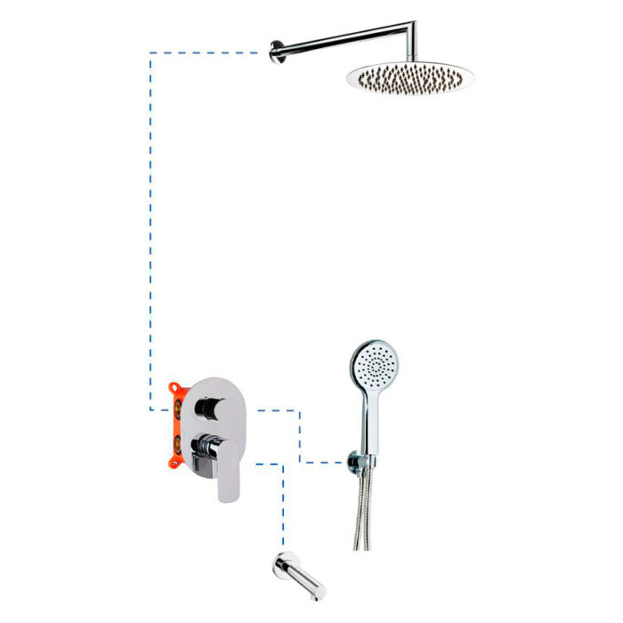 Душ за вграждане Beta