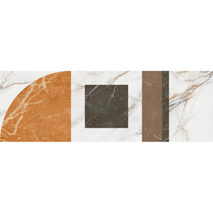 Firenze 9543 Calacatta Gold Decor Фаянс 30×90
