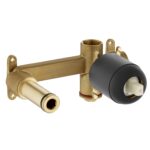 Универсално тяло за вграден смесител за умивалник Roca Титаниево черно