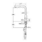 Смесител за кухненска мивка Roca Cala