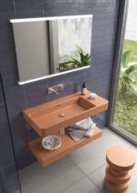 Умивалник Coycama Epsilon 100 см за стенен монтаж