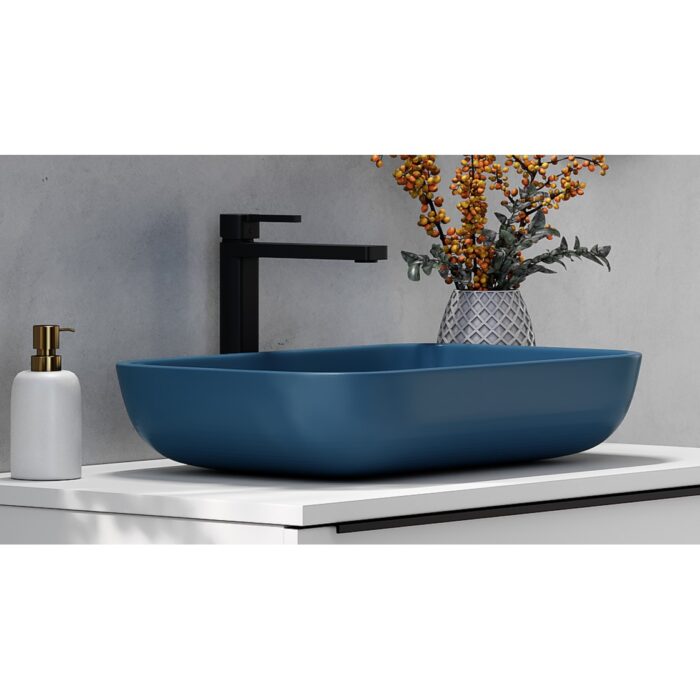 Двоен умивалник Coycama Masai за монтаж върху плот