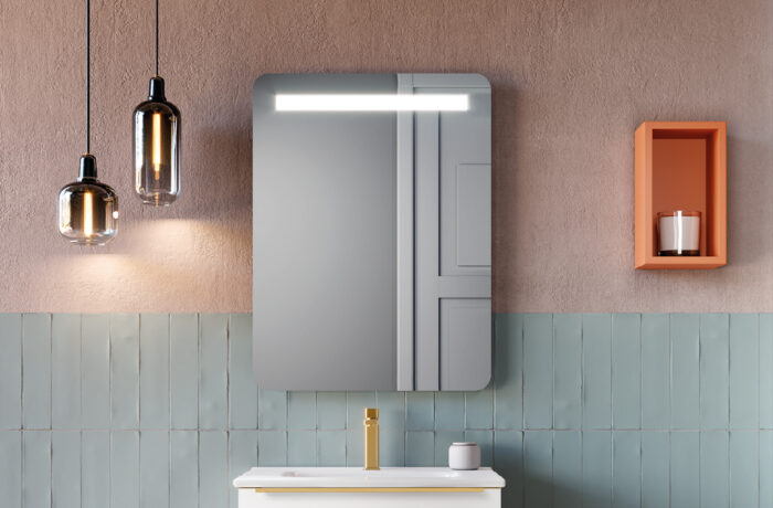 Огледало Coycama Rain LED