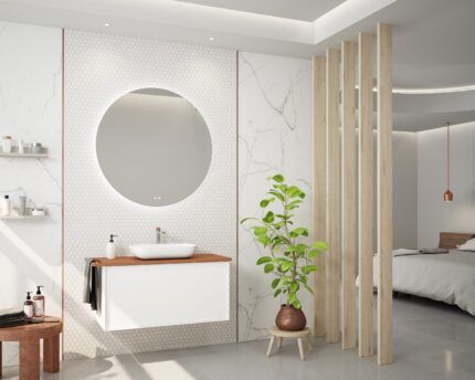 Серия Berlín 100 см Бял мат