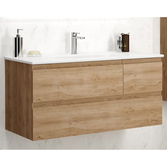 Шкаф с умивалник Lúxor 100 см Дървесен