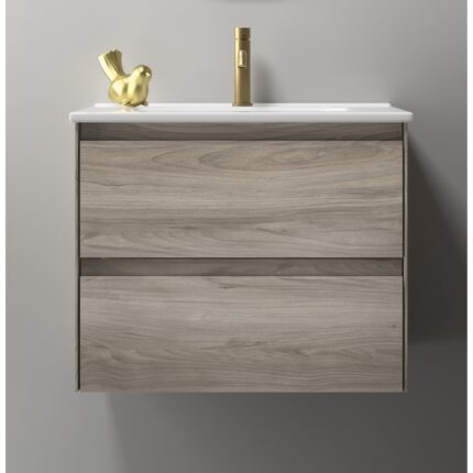 Шкаф с умивалник Praga 60 см Дървесен