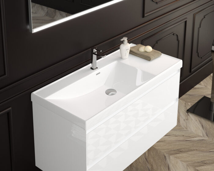 Умивалник Coycama Quattro за монтаж върху плот