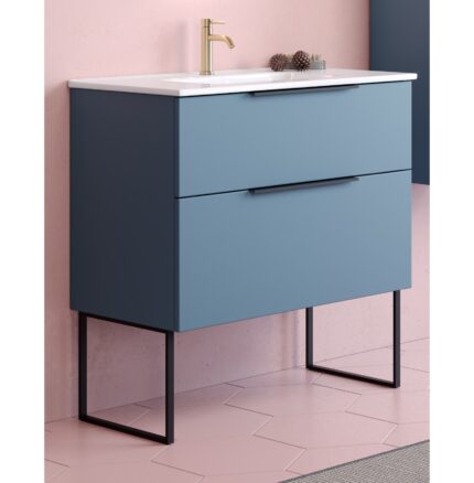 Шкаф с умивалник Galaxy 90 Син