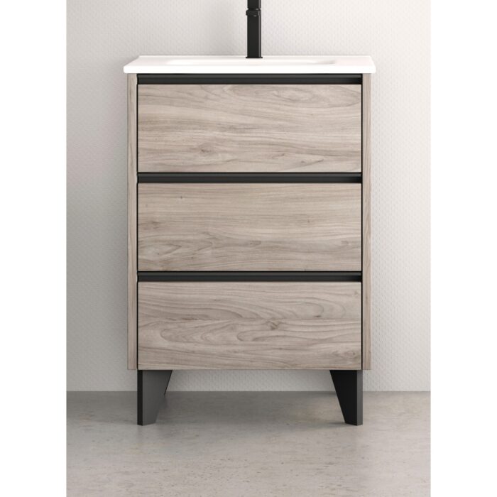 Шкаф с умивалник Escorpio 60 Дървесен