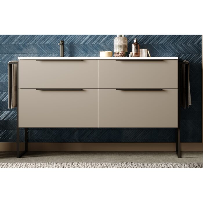 Шкаф с умивалник Galsaky IND 140 Мока