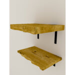 Двоен плот с планки Rustica 60 см