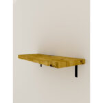 Единичен плот с планки Rustica 120 см