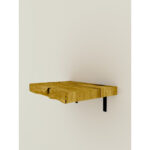 Единичен плот с планки Rustica 60 см