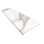 Marbles Calacatta стъпало с фабричен ръб 33x120 см