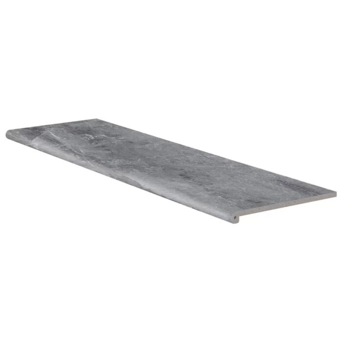 Imperial Ceniza Заоблено стъпало с фабричен ръб 33x120 см