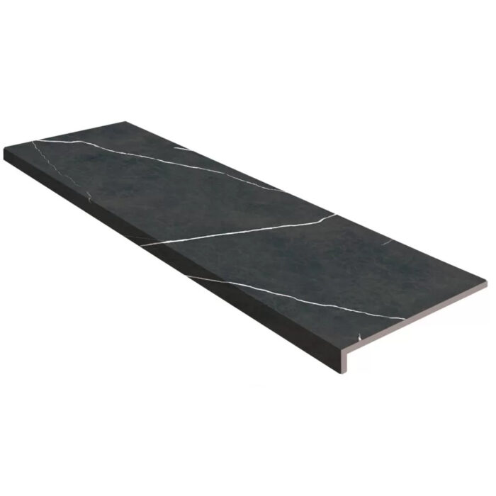 Markina Nero стъпало с фабричен ръб 33x120 см Markina Nero стъпало с фабричен ръб 33x120 см