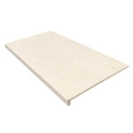 Marbles Crema Marfil стъпало с фабричен ръб 33x60 см