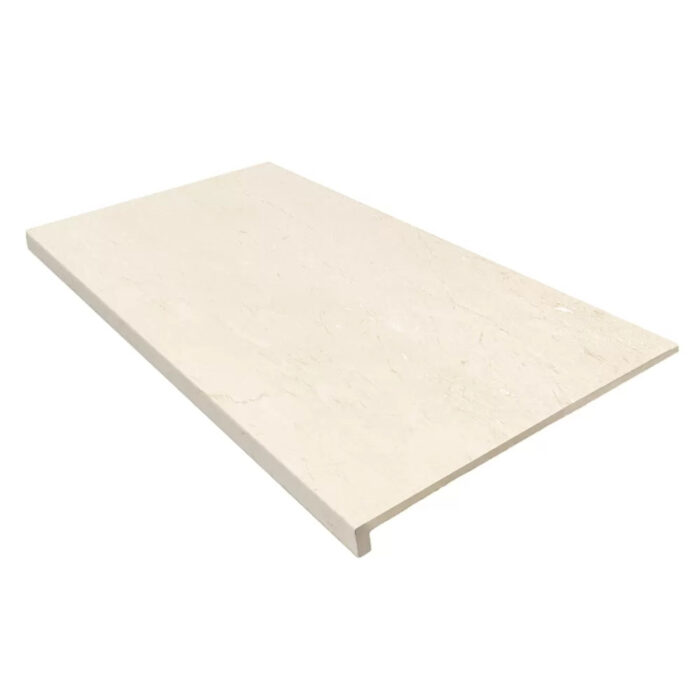 Marbles Crema Marfil стъпало с фабричен ръб 33x60 см Marbles Crema Marfil стъпало с фабричен ръб 33x60 см