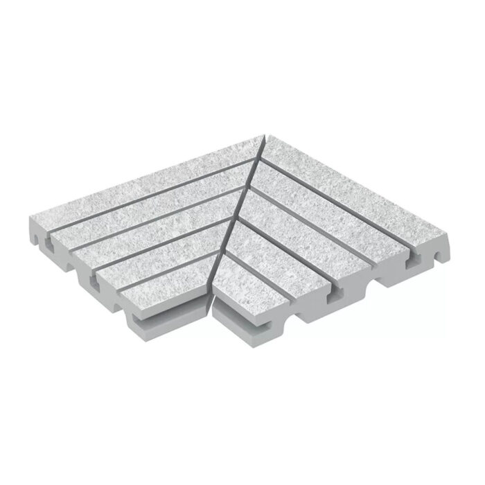 Opera Silver Ъглов преливник 24,5x33 см