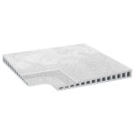 Opera Silver Ъглов борд 31x31 см