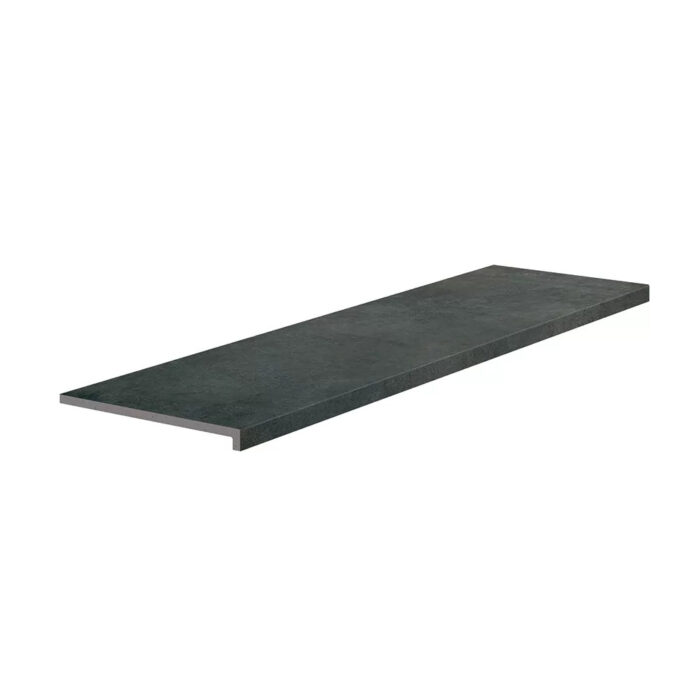 Cosmos Steel Стъпало с фабричен ръб 33x120 см