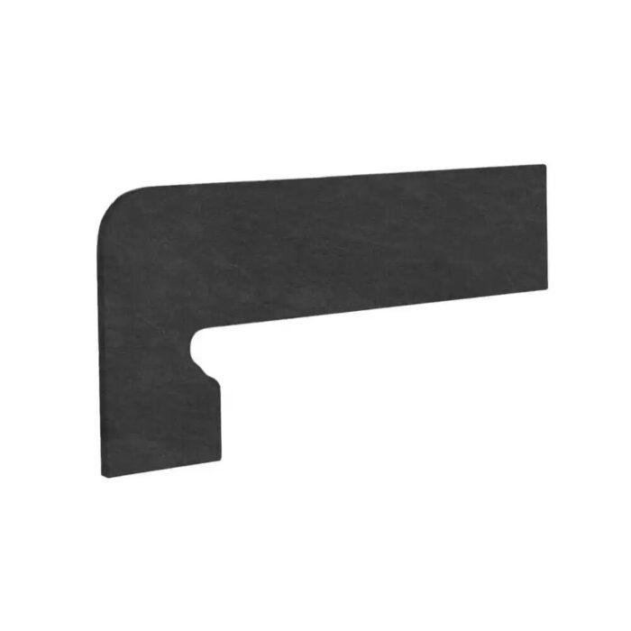 Mediterraneo Grafito Цокъл при стъпало 17,5×39,5 см